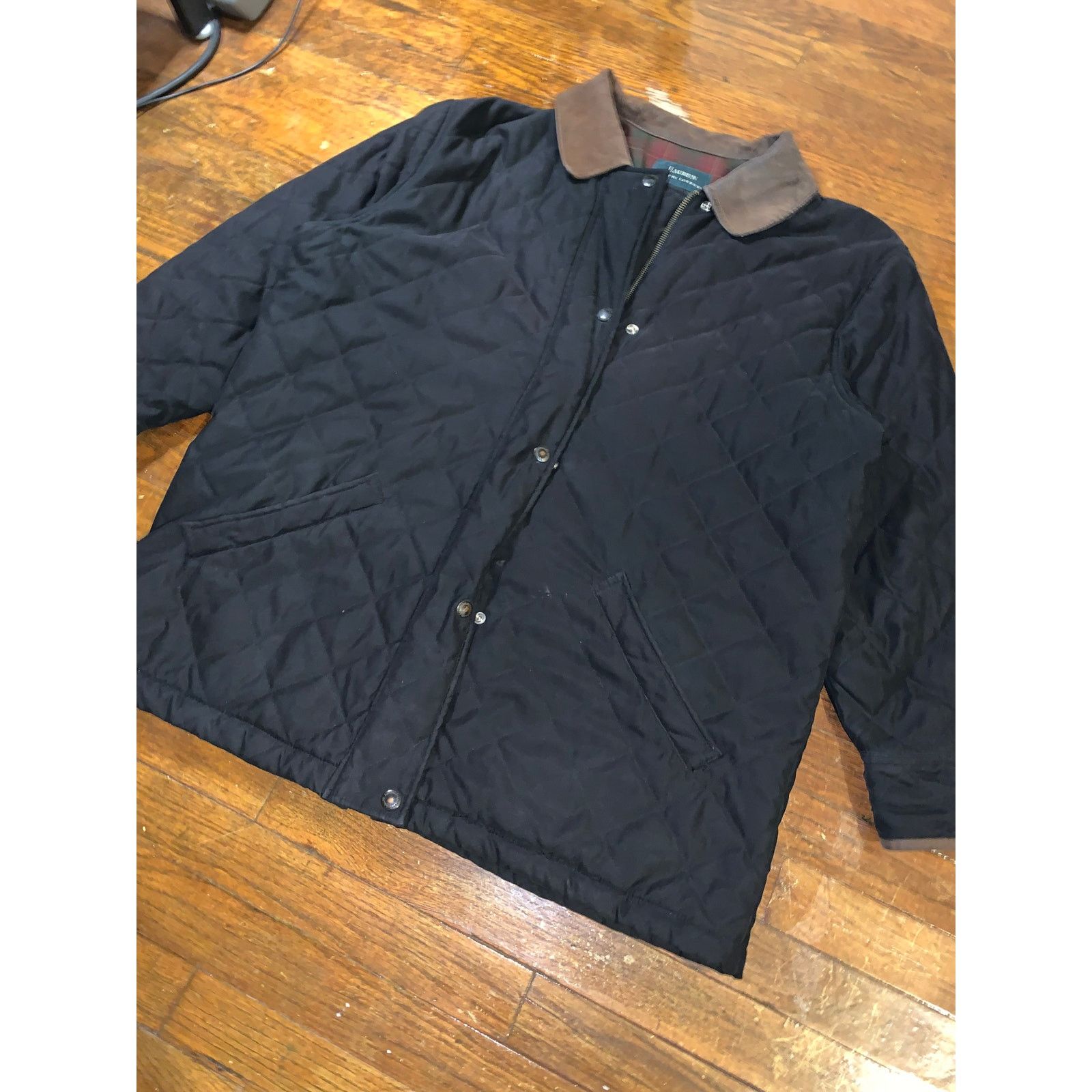 Ralph Lauren Lauren Ralph Lauren Quilted Barn Jacket Womens 14 Black Size XL / US 12-14 / IT 48-50 - 2 Thumbnail