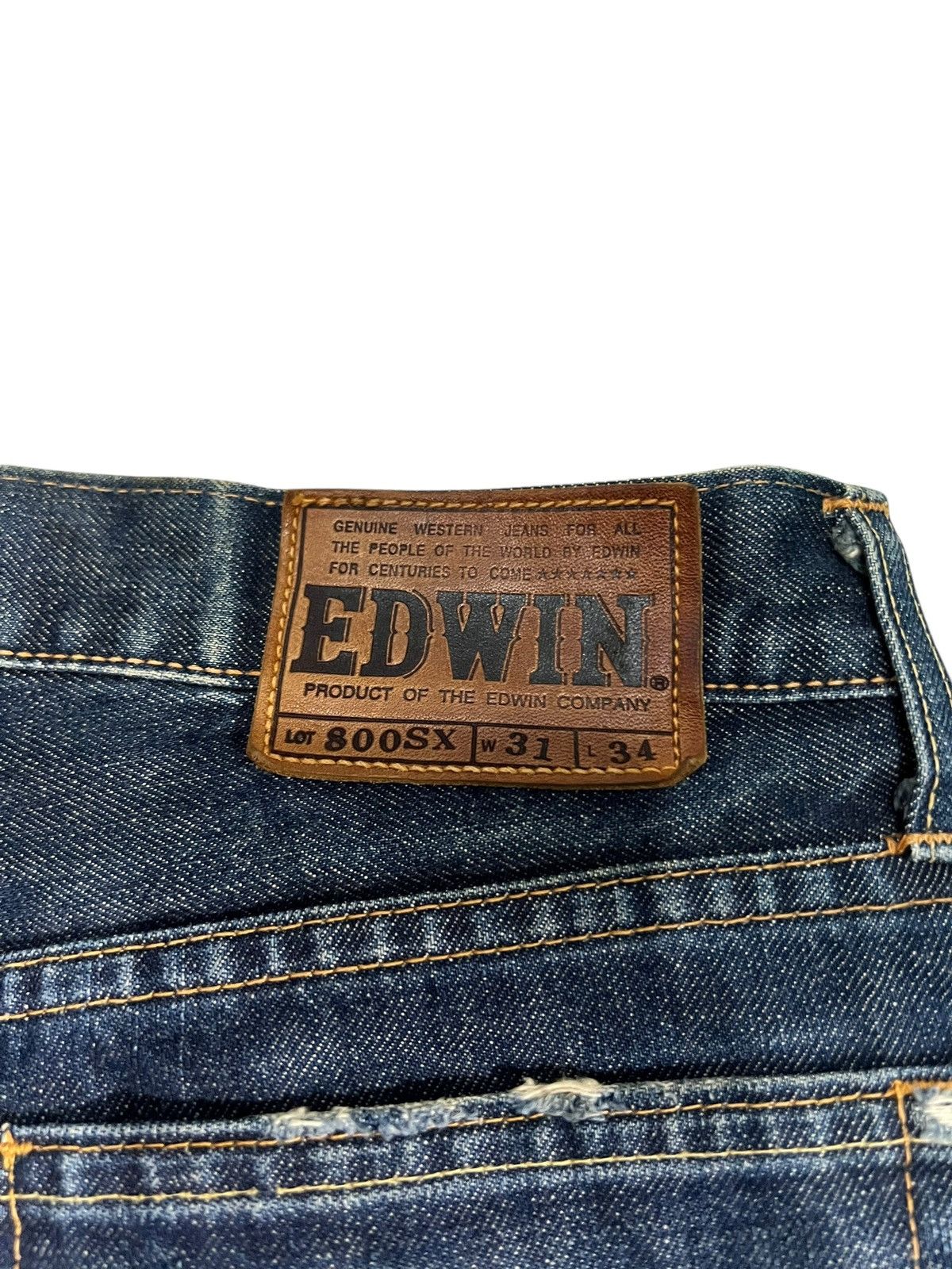 Edwin FLARE EDWIN 800SX BOOTCUT JEAN🔥 Size US 30 / EU 46 - 19 Thumbnail
