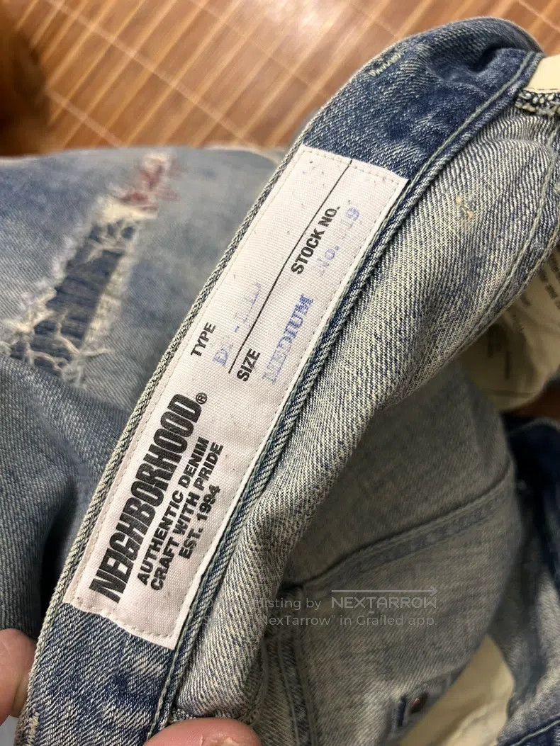 Neighborhood Neighborhood size M Ripped King Denim Size US 27 - 5 Thumbnail