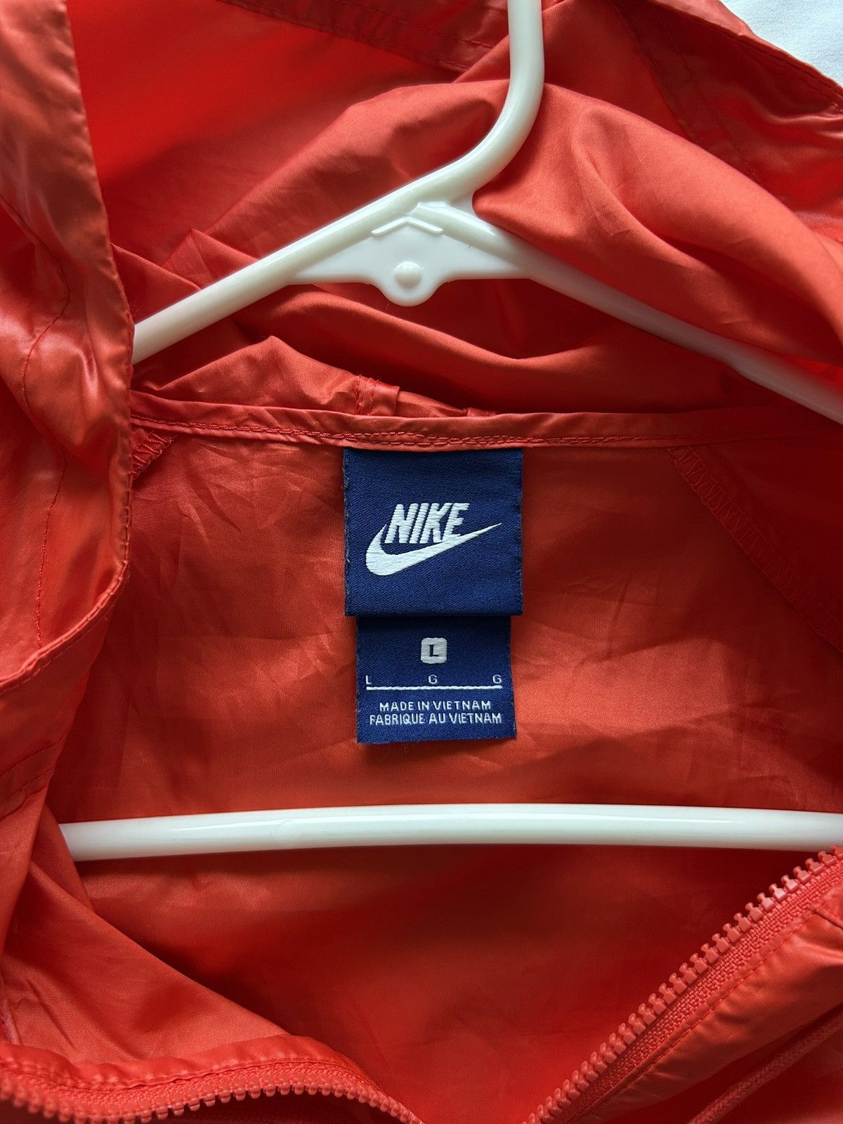 Nike Nike Vintage Windbreaker Jacket (Orange) Size US L / EU 52-54 / 3 - 3 Thumbnail