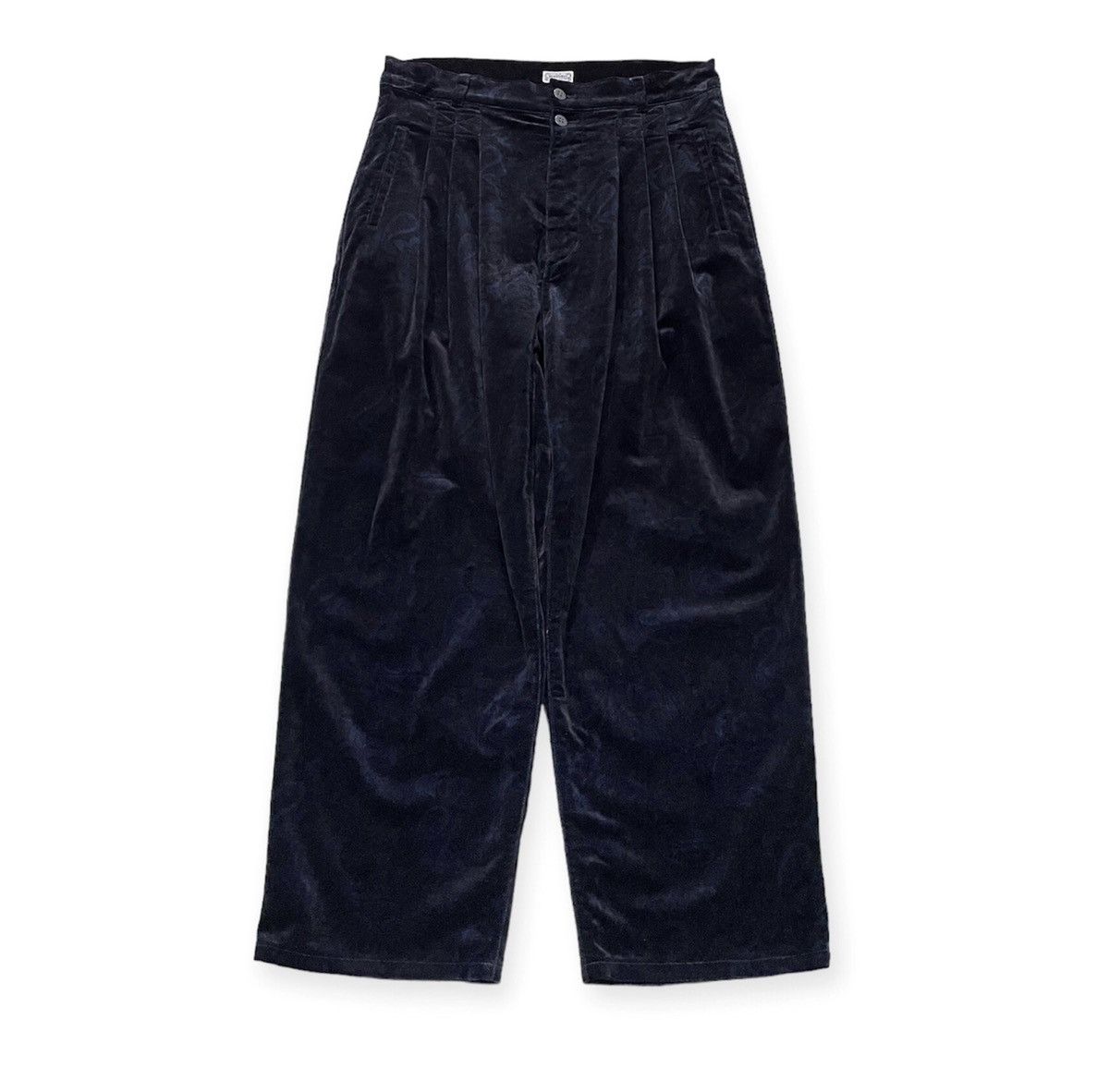 Beams Plus Velvet Paisley High-waist Pants Size US 28 / EU 44 - 1 Thumbnail