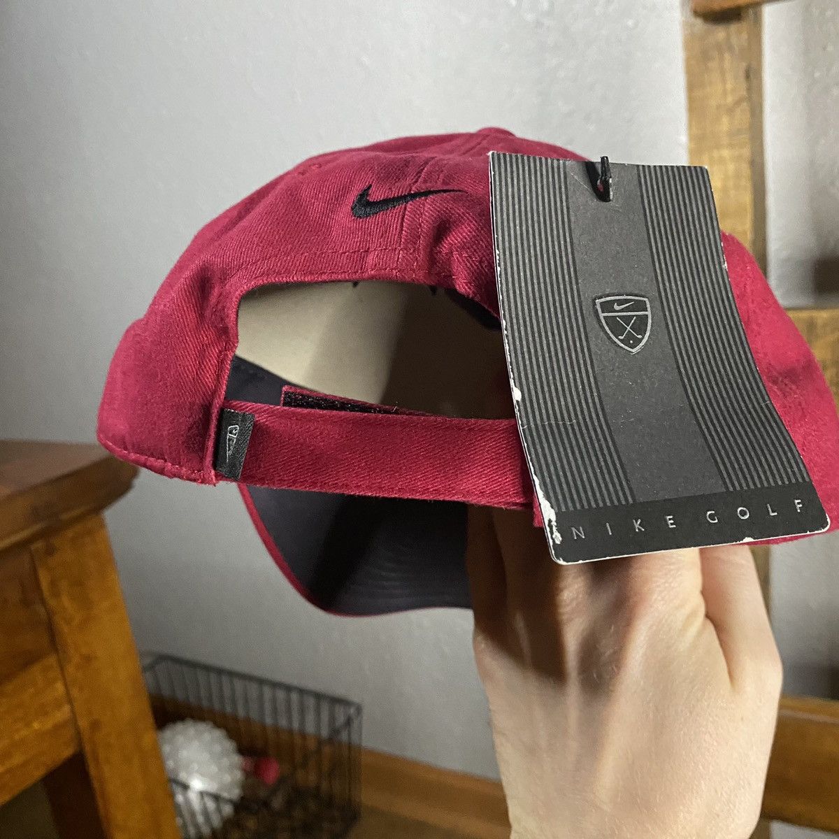 Nike × Vintage Brand New Nike Golf Strap Back Hat Size ONE SIZE - 3 Thumbnail