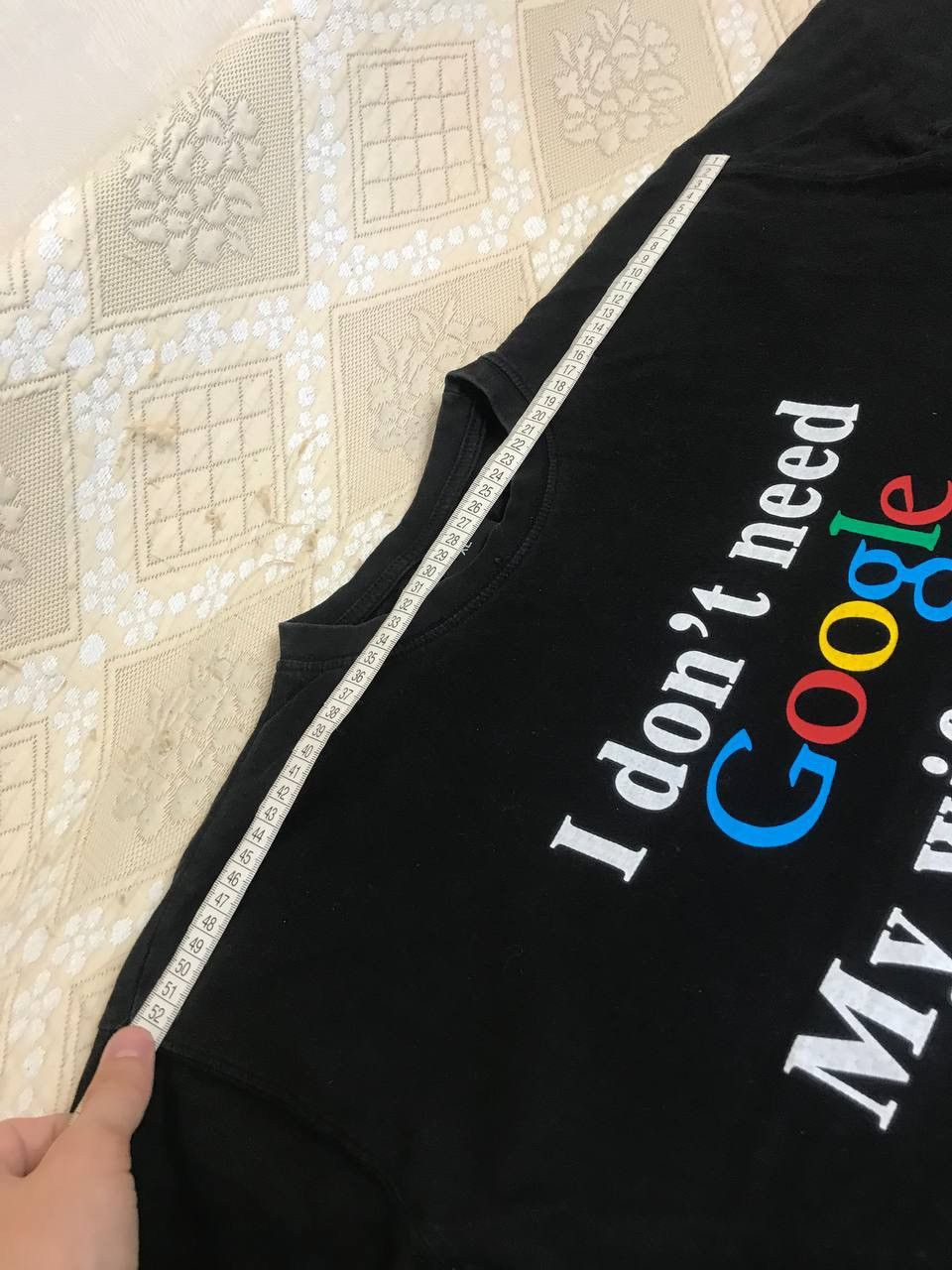 Vintage 🔥 Vintage 2000s I don’t Need Google Tee Shirt Apple Humor US Size US XL / EU 56 / 4 - 12 Thumbnail