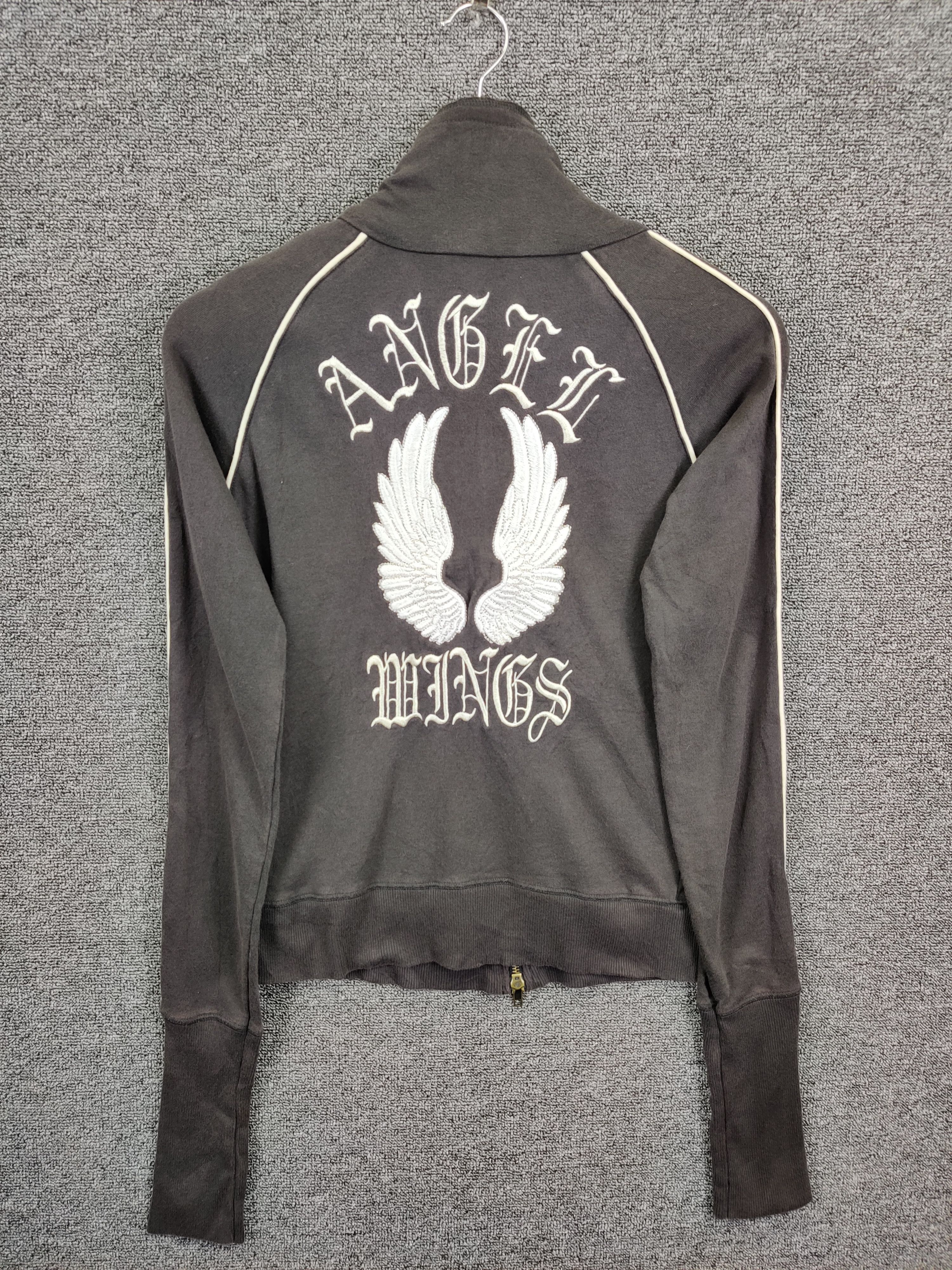 Vintage Vintage D.I.A Angel Wings Punk Sweater Jacket Size US S / EU 44-46 / 1 - 1 Thumbnail