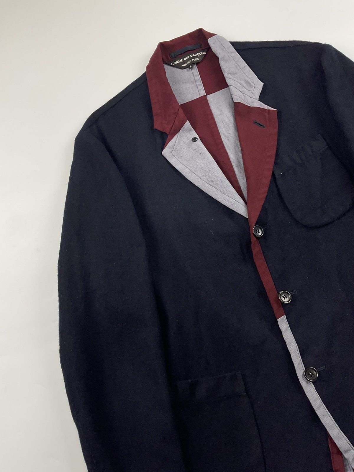 Comme des Garcons Homme Plus Comme des Garcons Homme Plus S/S'01 3B Plaid Lining Jacket Size US S / EU 44-46 / 1 - 7 Thumbnail