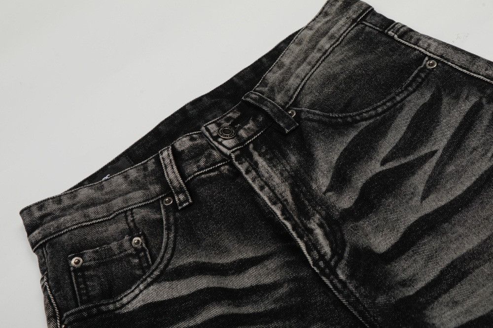 Vintage Punk hippie loose casual washed distressed flared jeans Size US 32 / EU 48 - 3 Thumbnail