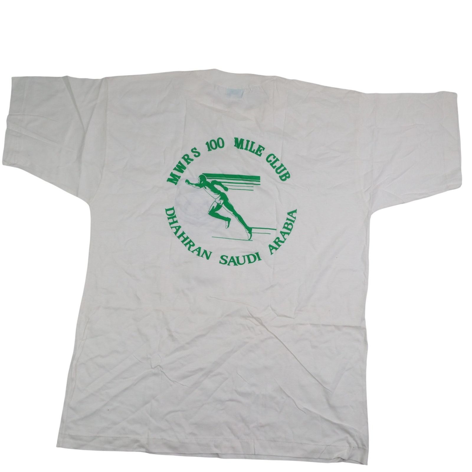 Vintage VTG 90s 4404th Composite Wing Saudi Arabia 100 Mile Club T Size US L / EU 52-54 / 3 - 1 Thumbnail