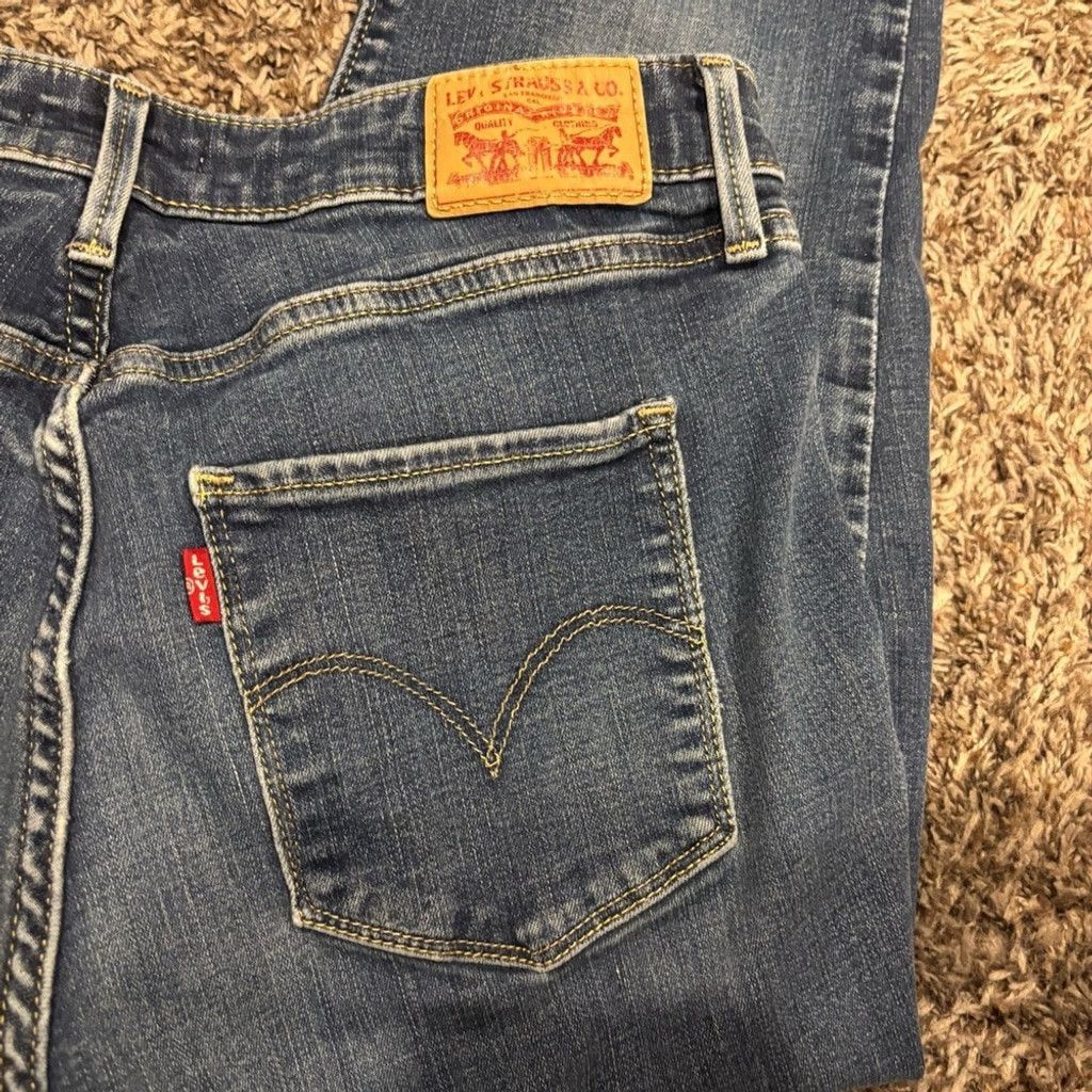 Levi's Levi's Women's Mid Rise Skinny Jeans Size 34" / US 12 / IT 48 - 2 Thumbnail
