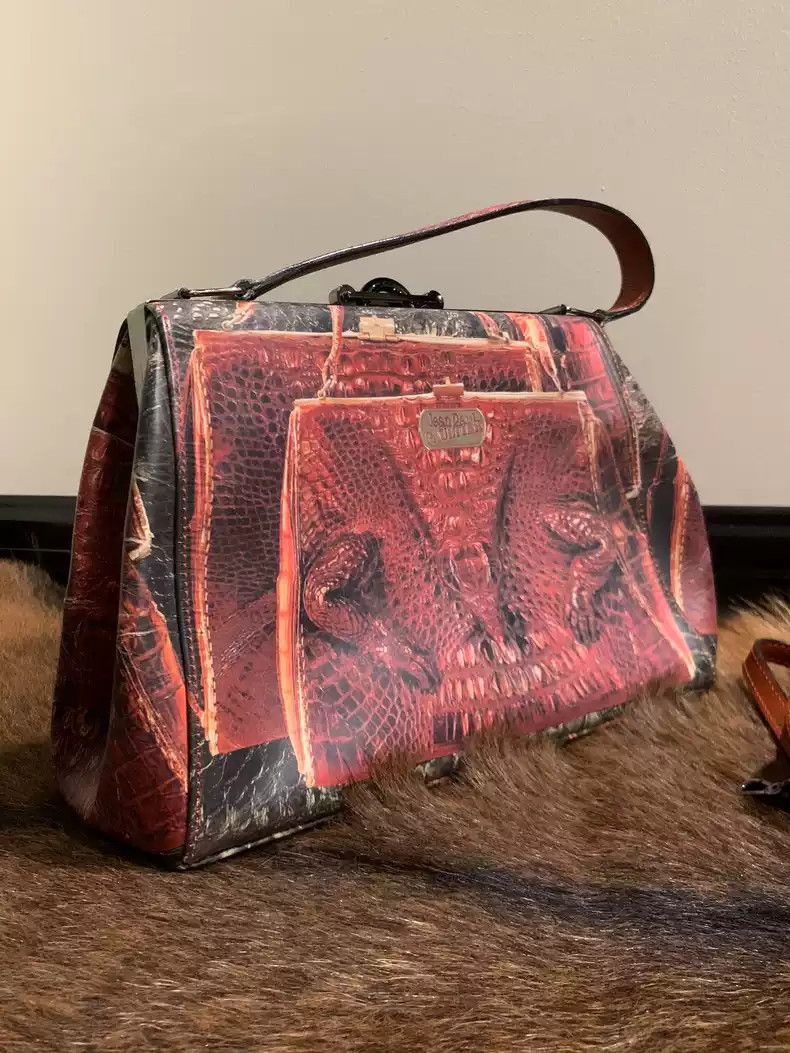 Other Jean Paul Gaultier Medieval red crocodile bag-2507 Size ONE SIZE - 1 Thumbnail