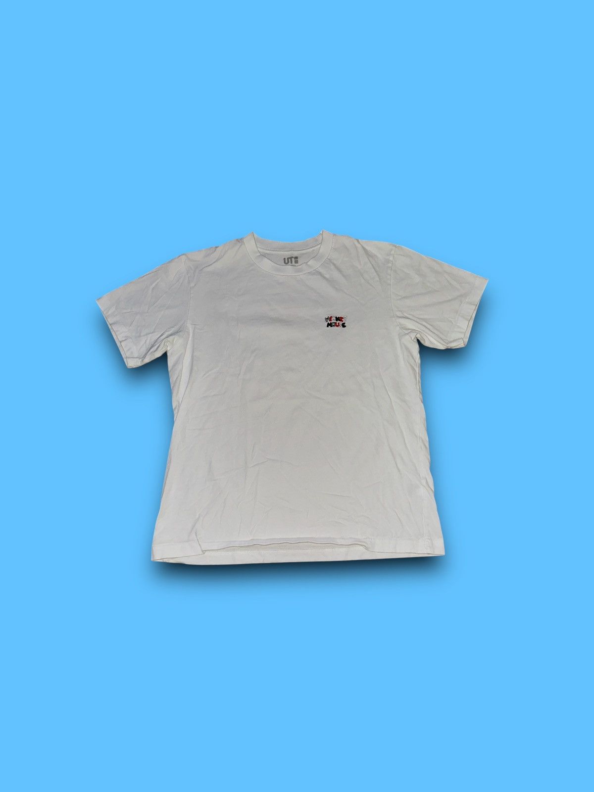 Uniqlo Uniqlo x Mickey Mouse Eras embroidered t-shirt white medium Size US M / EU 48-50 / 2 - 2 Thumbnail