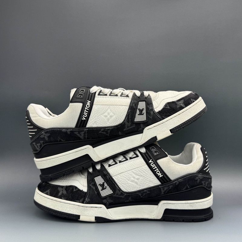 Louis Vuitton Louis Vuitton Panda Print Low Top Fashion Sneakers -2508 Size US 8 / EU 41 - 4 Thumbnail