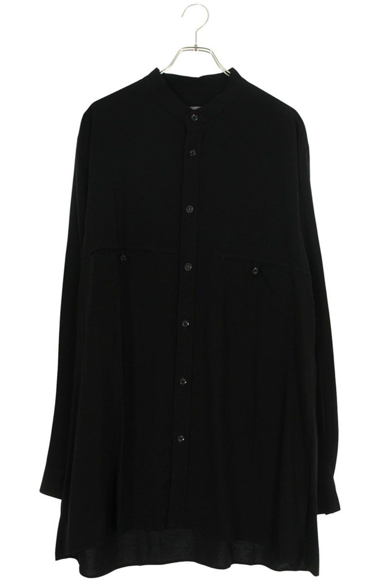 Yohji Yamamoto Yohji Yamamoto POUR HOMME // Band long-sleeved shirt Size US XL / EU 56 / 4 - 1 Thumbnail