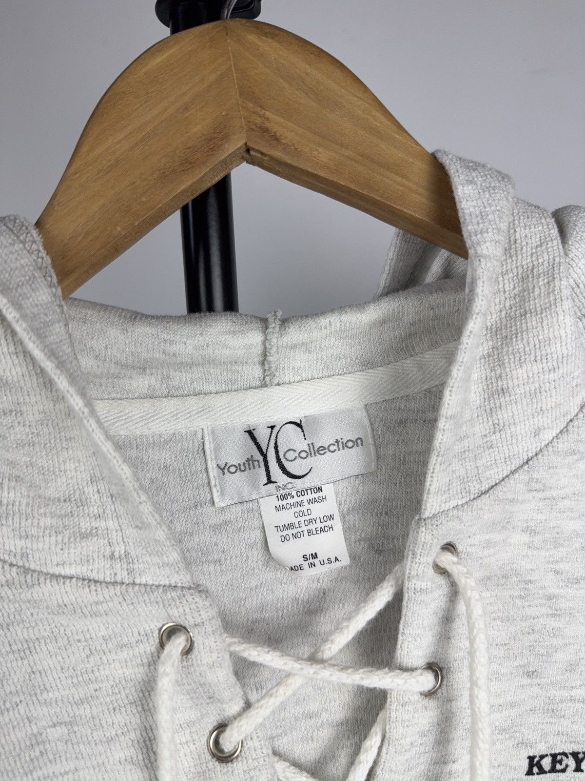 Vintage Vintage 1996 Cat Graphic Hoodie Key West Lace Up 90s Style Size US M / EU 48-50 / 2 - 3 Thumbnail