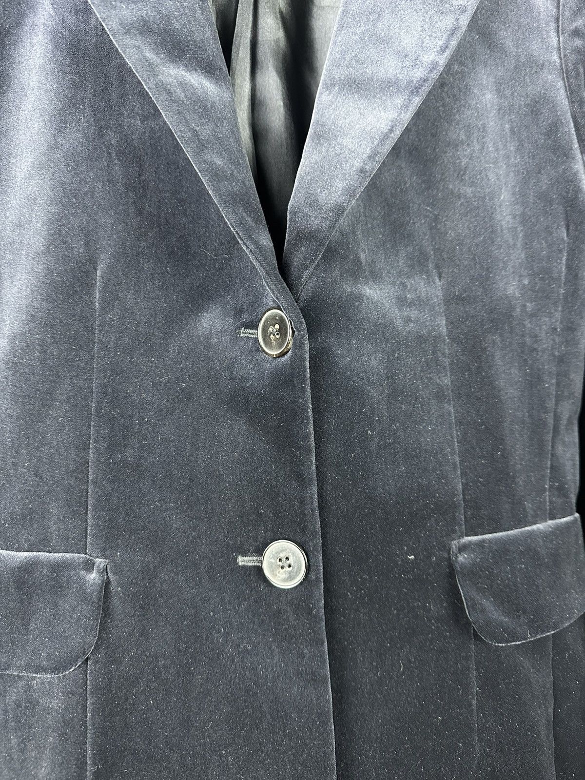 Jil Sander JIL SANDER Black Velour Blazer Jacket Women’s Size 40 Size S / US 4 / IT 40 - 5 Thumbnail