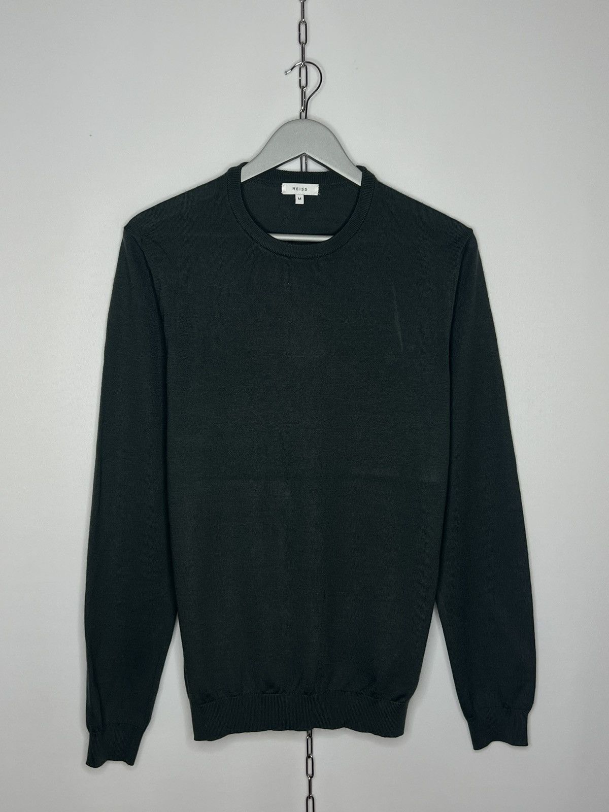 Reiss × Vintage 🤑Reiss Luxury Sweater Lana Wool Pullover Long Sleeve🤑 Size US M / EU 48-50 / 2 - 1 Thumbnail