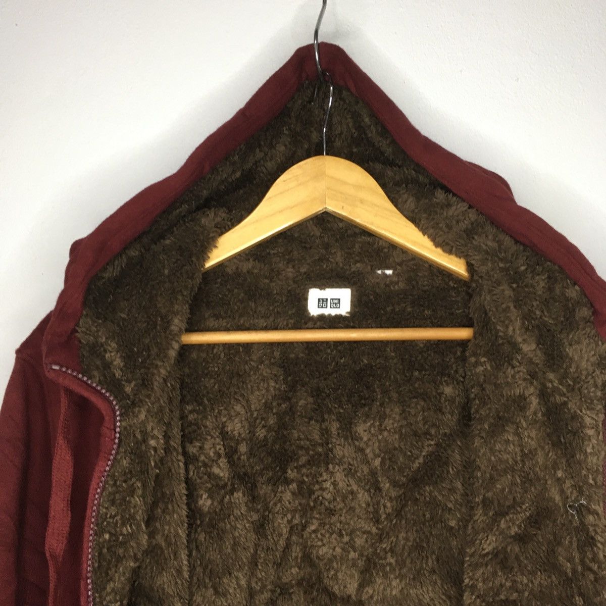 Uniqlo Crazy Uniqlo Fur Lined Zip Up Hoodie Size US XL / EU 56 / 4 - 10 Thumbnail