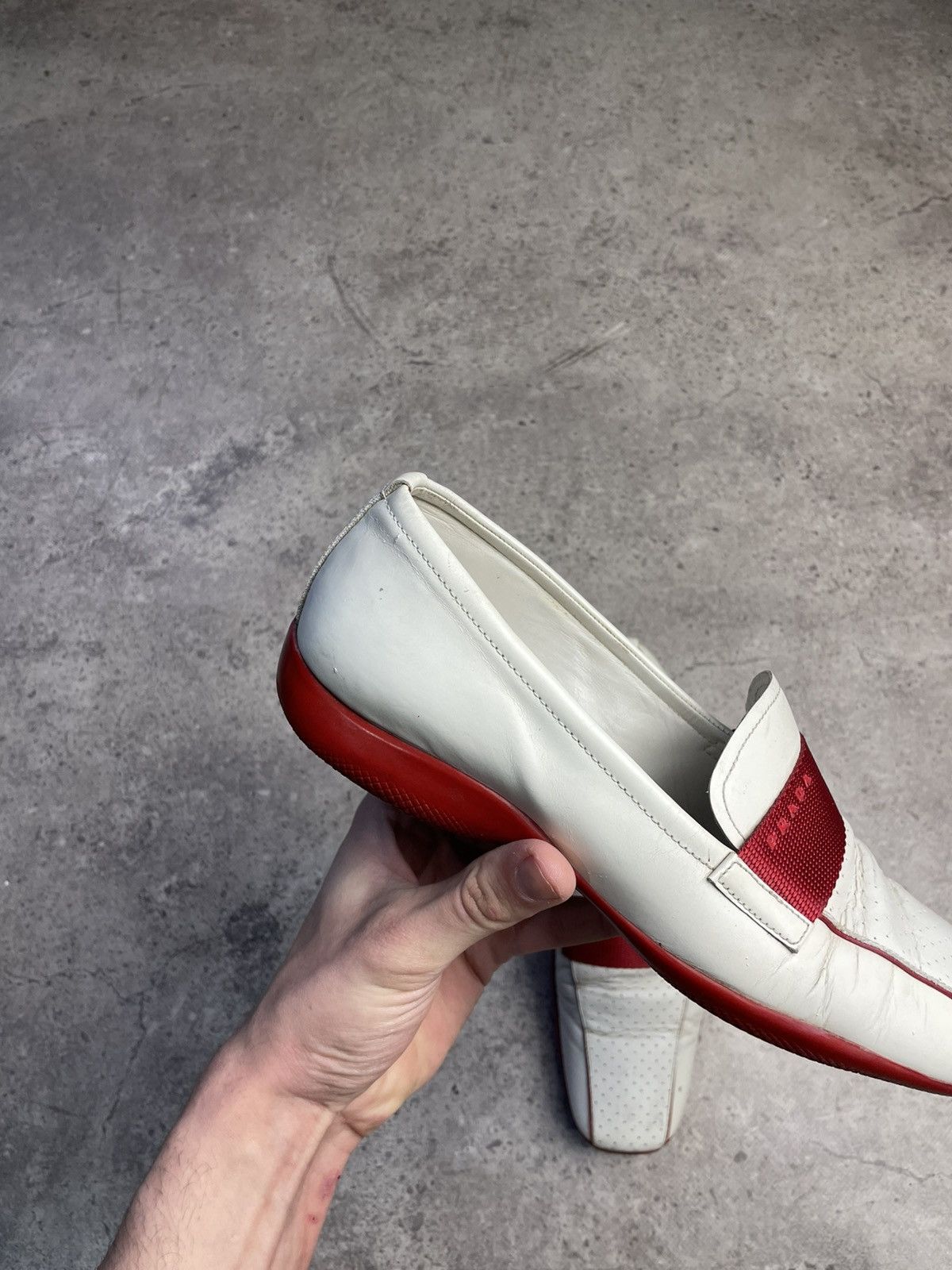 Prada Vintage Leather Prada Loafers Size US 8.5 / IT 38.5 - 3 Thumbnail