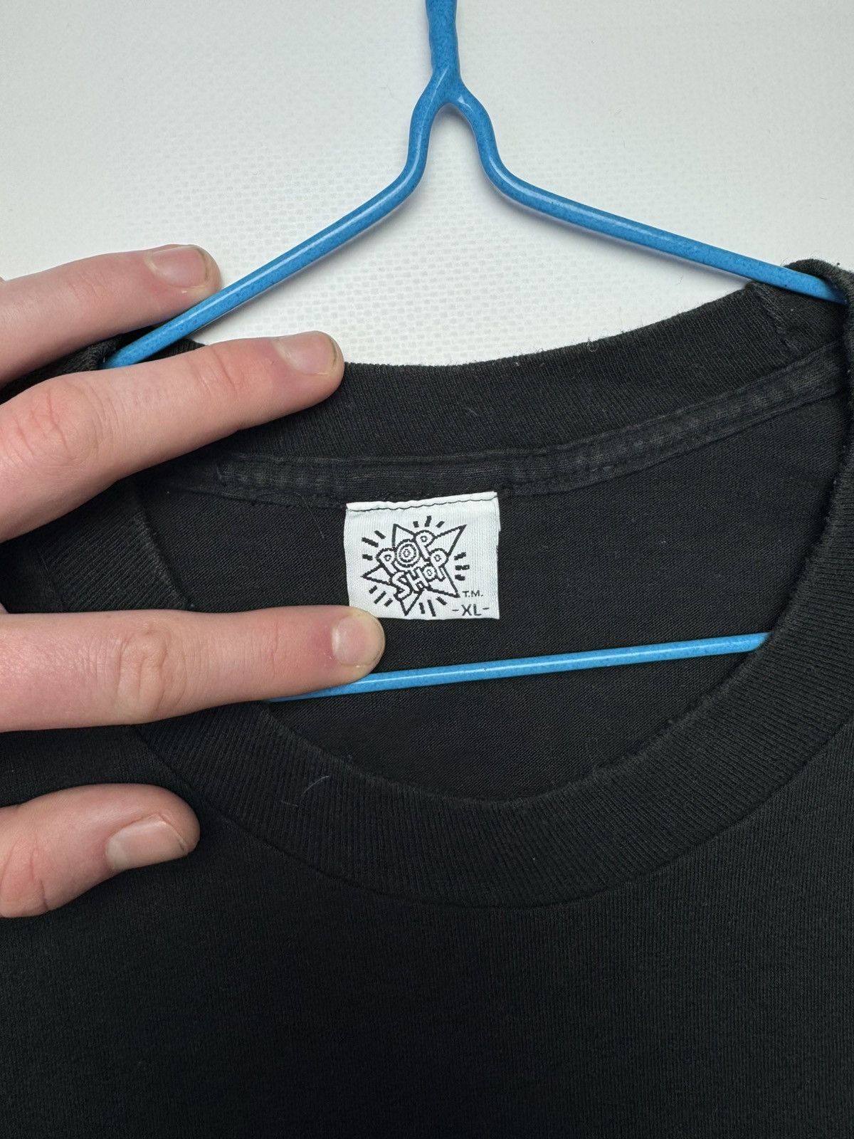 Keith Haring Vintage Keith Haring "Pop Shop" Long Sleeve Tee Size US XL / EU 56 / 4 - 5 Thumbnail