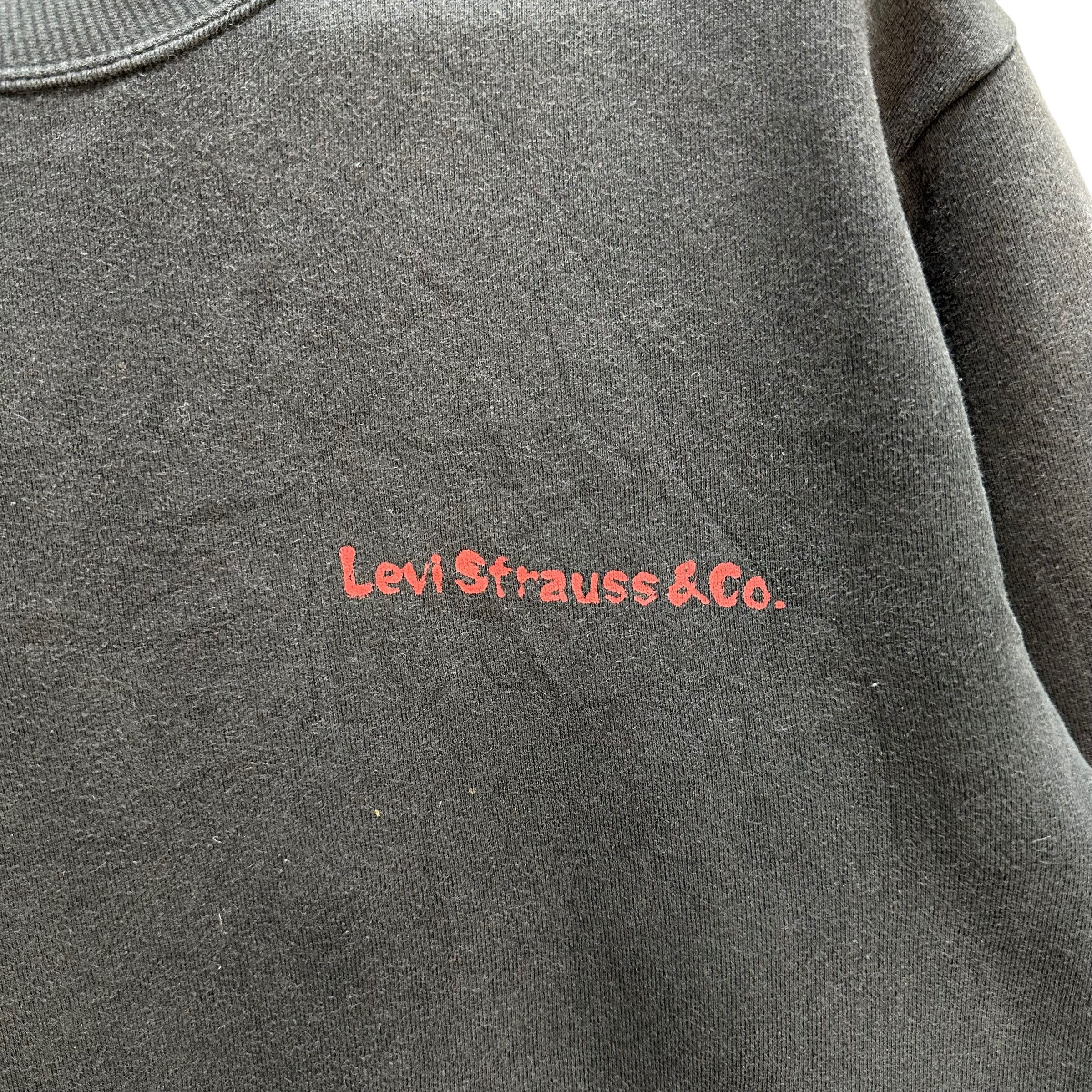 Levi's LEVIS RedTab Two Horse Big Logo Crewneck Sweatshirt #A5-0131 Size US M / EU 48-50 / 2 - 5 Thumbnail