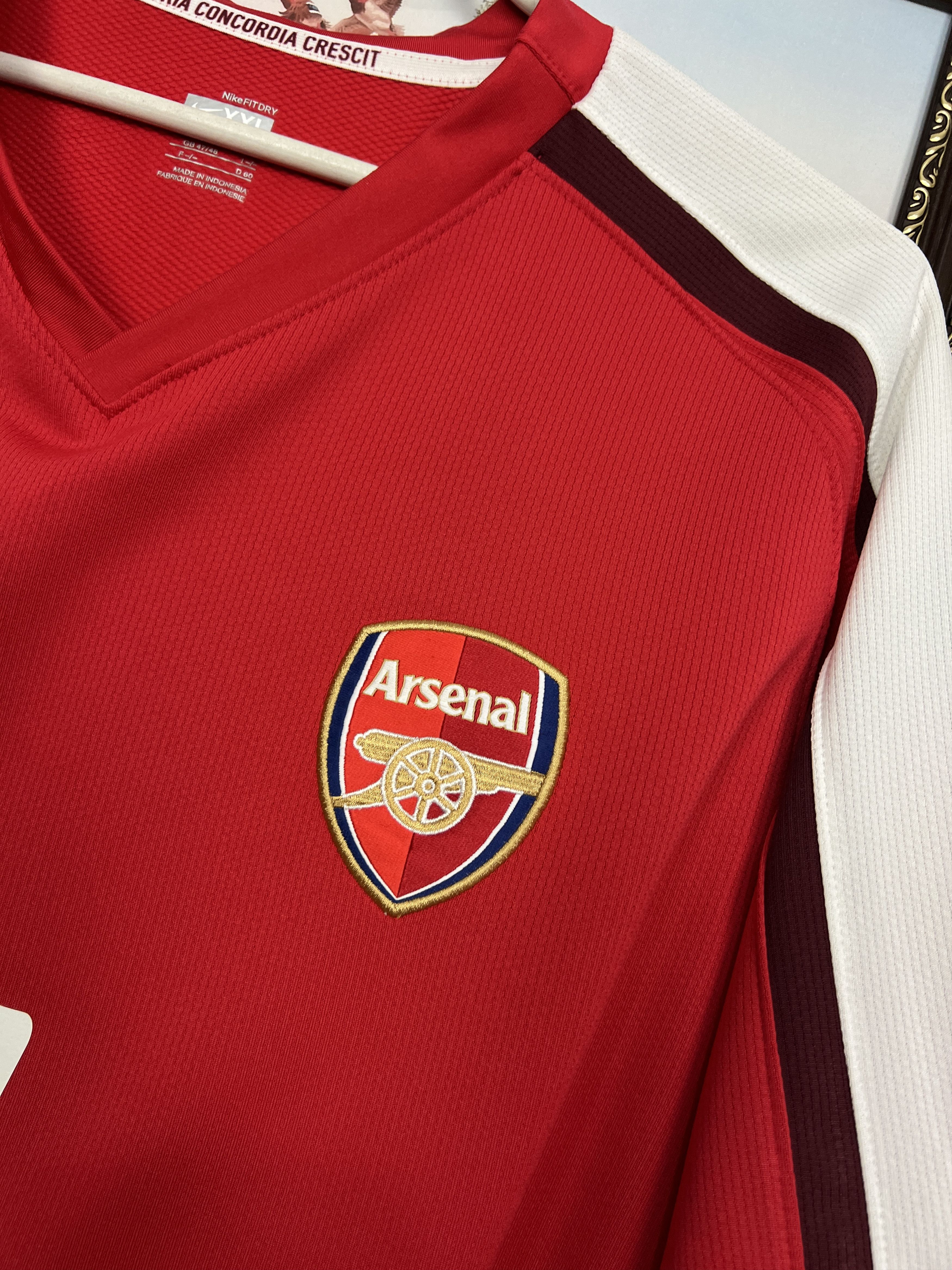 Nike Arsenal Home football shirt Soccer Jersey Trikot Gunners Size US XXL / EU 58 / 5 - 6 Thumbnail