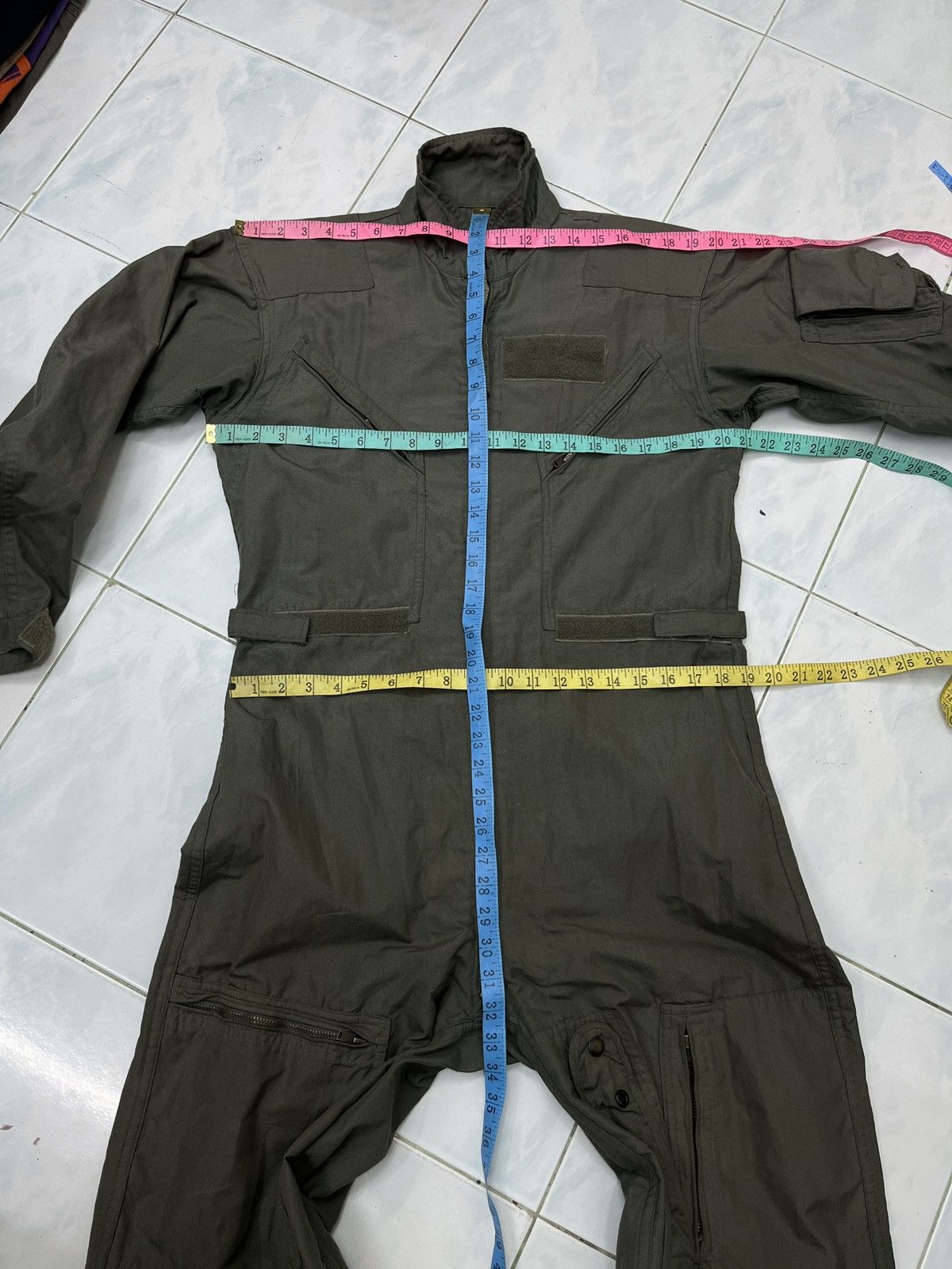 Vintage 🔥🔥🔥STEAL VTG ARMY FLYERS COVERALL SUMMER Size US 40 / EU 56 - 10 Thumbnail