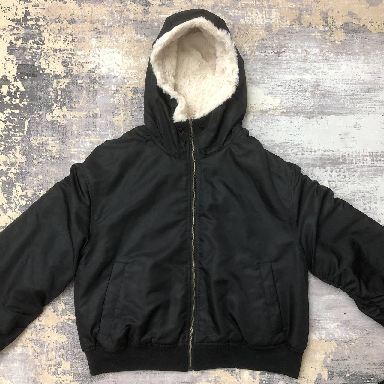 GU Y73. JAPAN GU SHERPA BOMBER JACKET Size US L / EU 52-54 / 3 - 2 Thumbnail