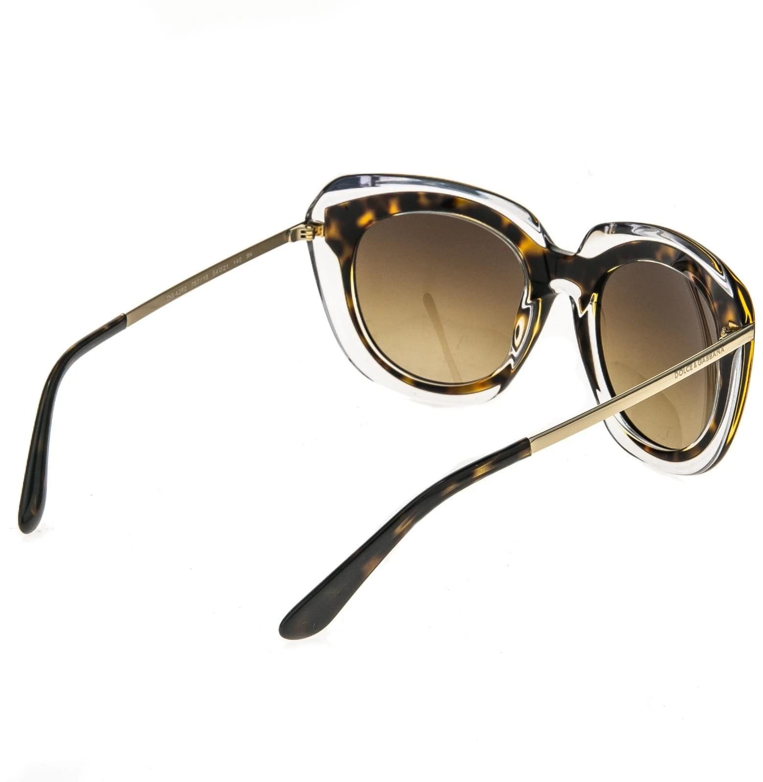 Dolce & Gabbana DOLCE & GABBANA DG4282 DOUBLE LINE Crystal 4282 Sunglasses Size ONE SIZE - 6 Thumbnail