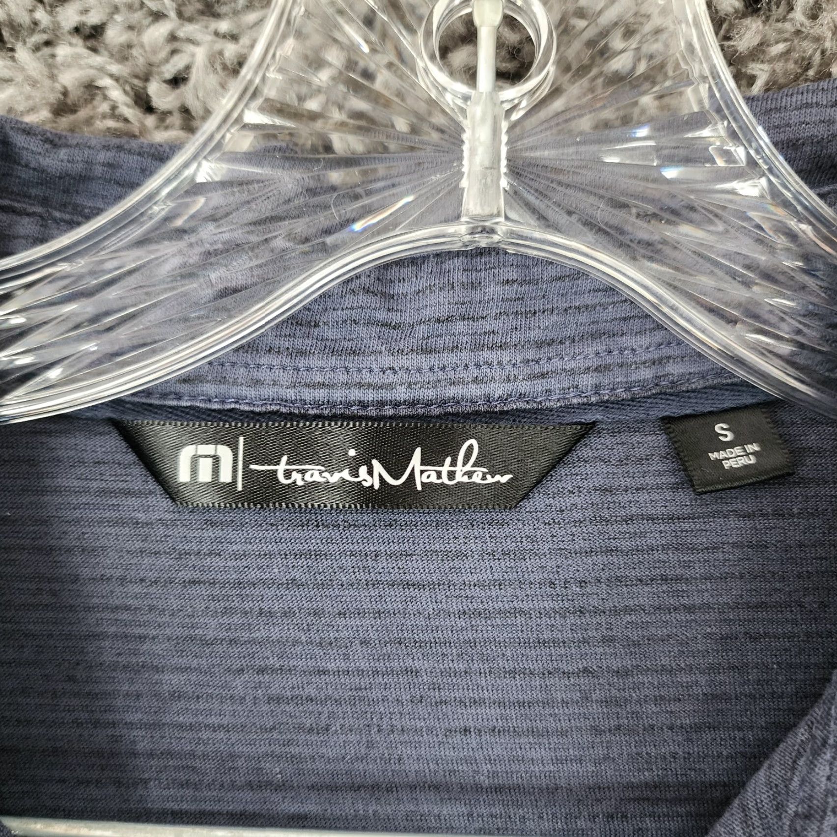 TravisMathew Travis Mathew Polo Shirt Men Short Sleeve Size S Blue Gray Heathered Men’s Polo Blue Gray Heathered S Size US S / EU 44-46 / 1 - 4 Thumbnail