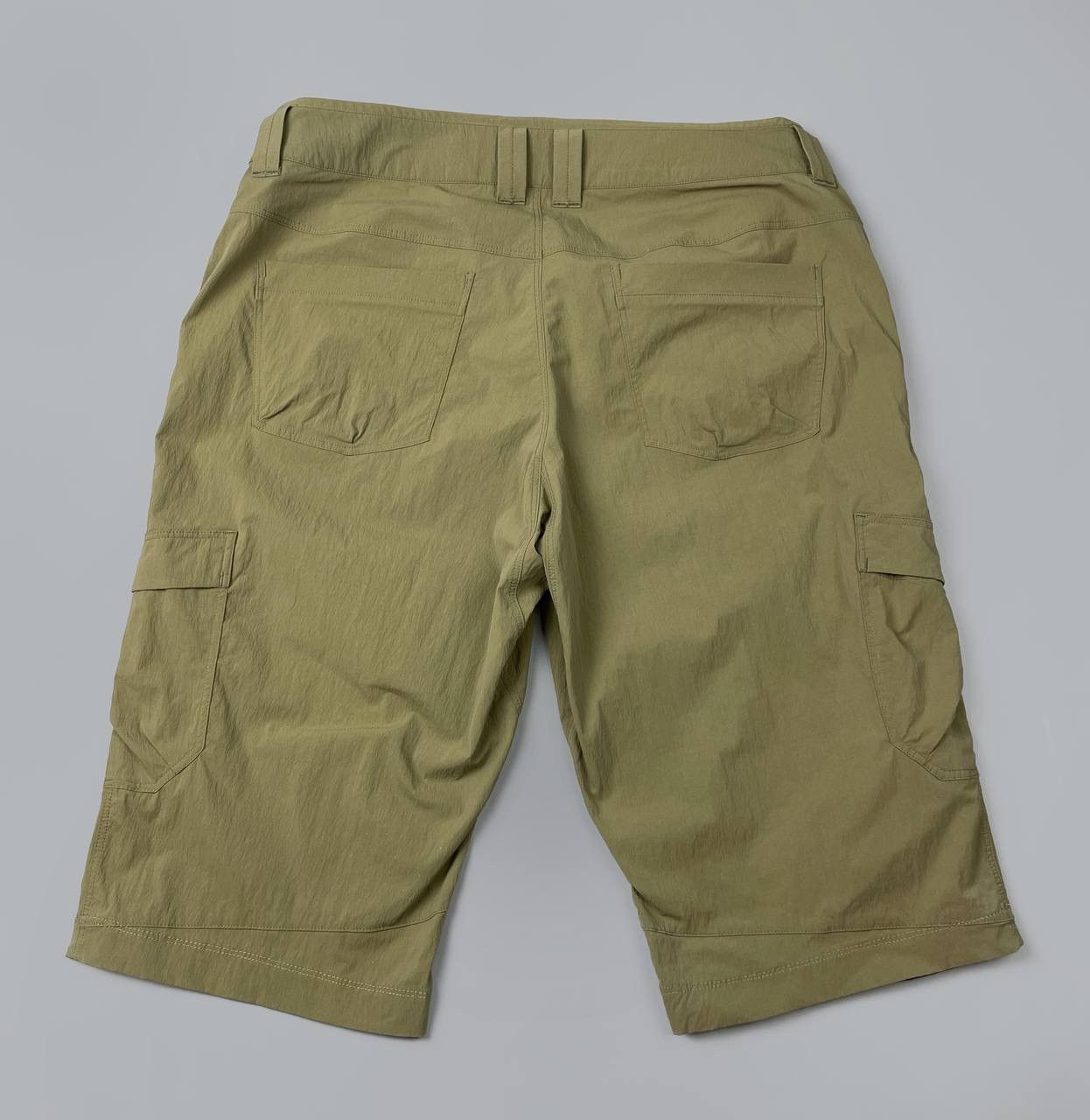Arc'teryx Women’s ARC’TERYX Khaki Olive Nylon Cargo Shorts Size 8 Size 30" / US 8 / IT 44 - 2 Thumbnail