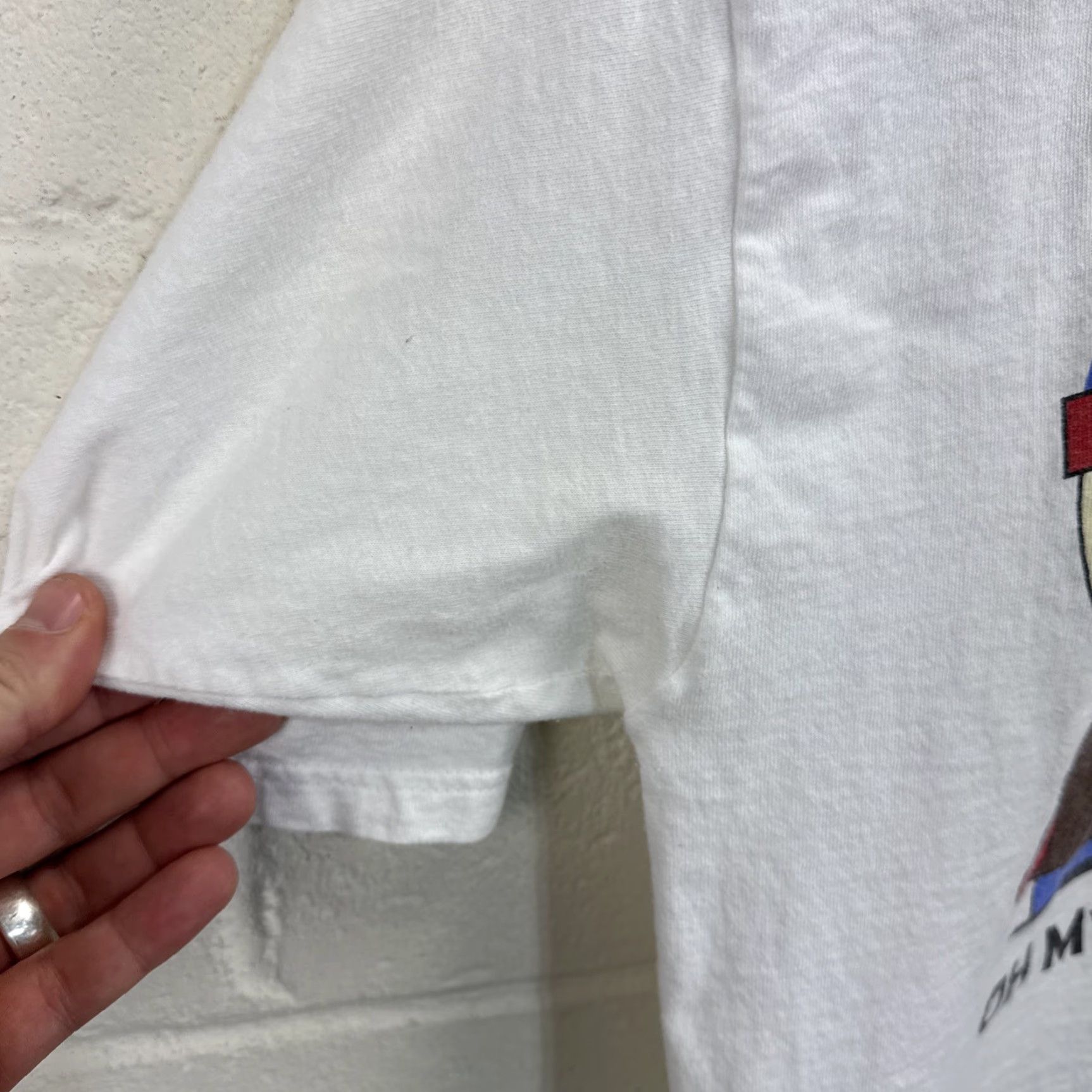 Gildan VINTAGE South Park T Shirt XL White 100% Cotton Kenny Graphic Print 1997 Comedy Central Mens Size US XL / EU 56 / 4 - 7 Thumbnail