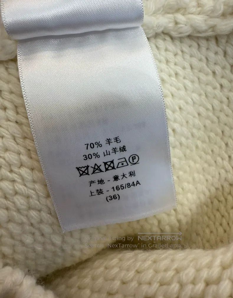 Dior Dior Navy-style knitted cardigan coat Size XS / US 0-2 / IT 36-38 - 6 Thumbnail