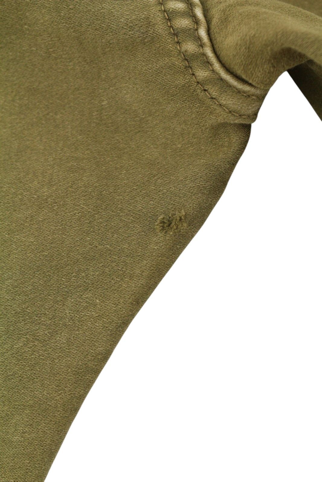 R13 BOYFRIEND 30 Olive Garment Dyed Moleskin Faded FW25 86534 Size 30" / US 8 / IT 44 - 11 Thumbnail