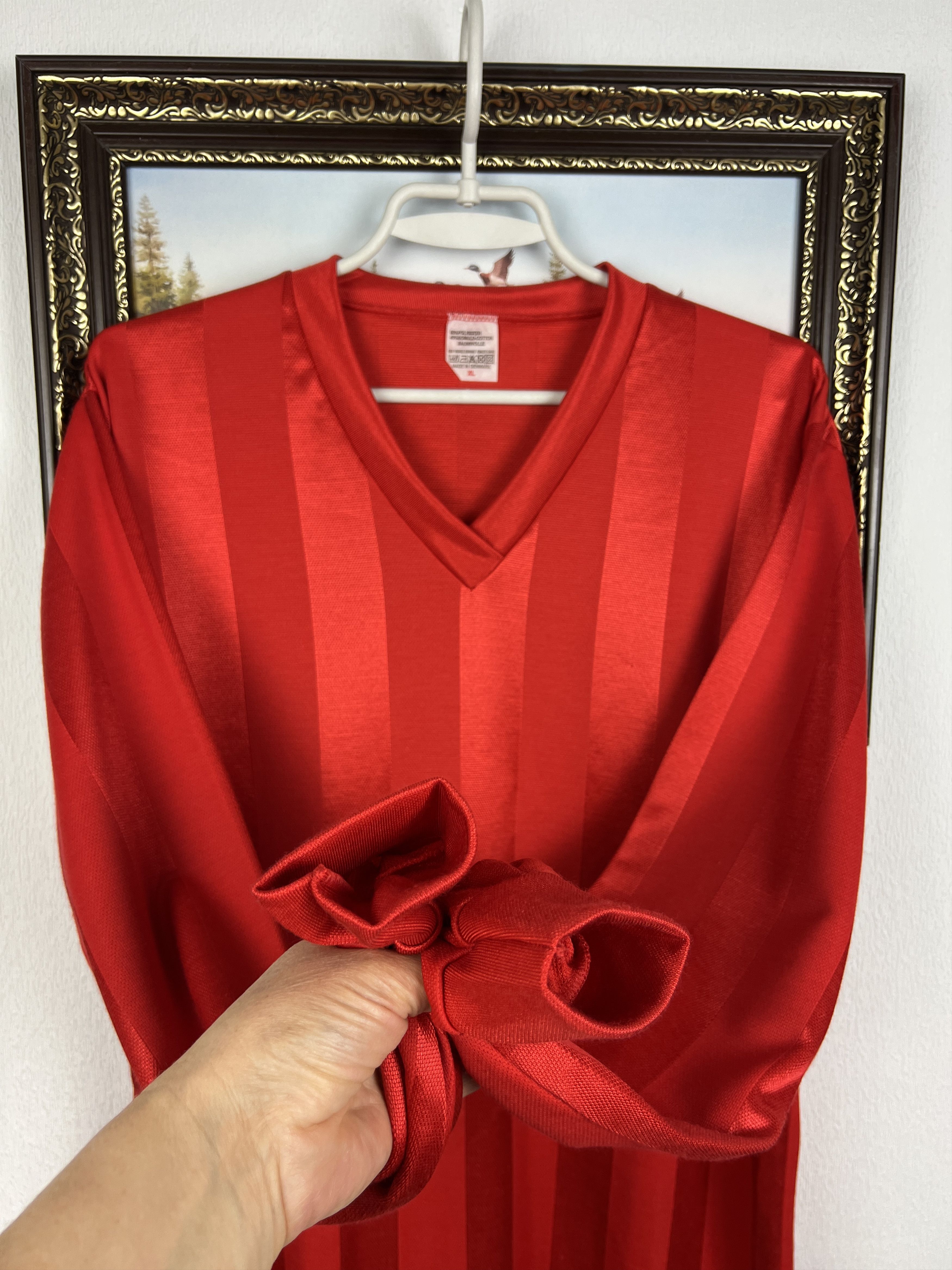 Vintage Denmark Football Template Shirt Long Sleeve Jersey Trikot Size US L / EU 52-54 / 3 - 4 Thumbnail