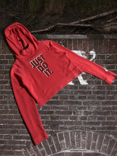 Nike × Vintage Nike hoodie center logo JUST DO IT. swoosh Size XL / US 12-14 / IT 48-50 - 1 Thumbnail