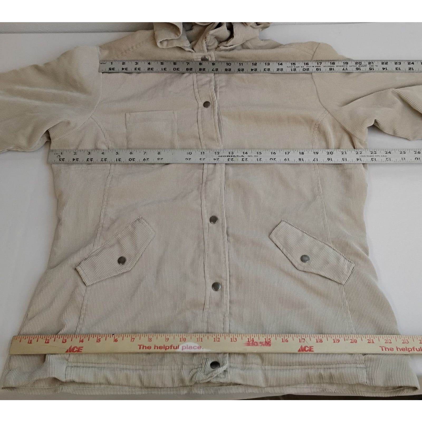 Patagonia Patagonia Corduroy Hoodie Jacket Women's L Beige Fleece Size L / US 10 / IT 46 - 11 Thumbnail