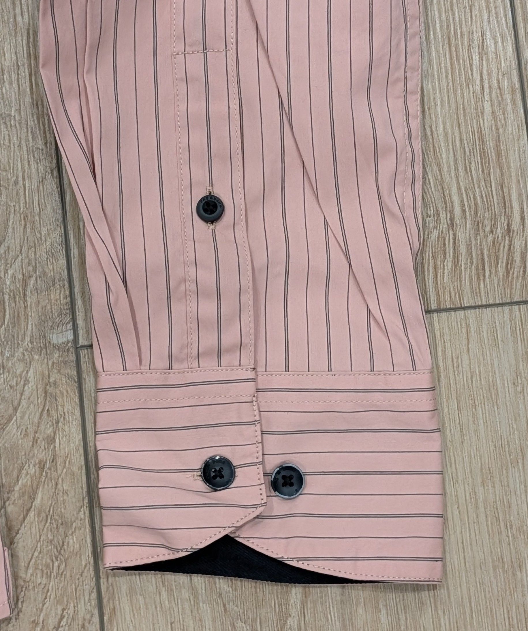 Rag & Bone Rag & Bone "Tomlin" Striped Button Up Sport Shirt Mahogany L Size US L / EU 52-54 / 3 - 4 Thumbnail