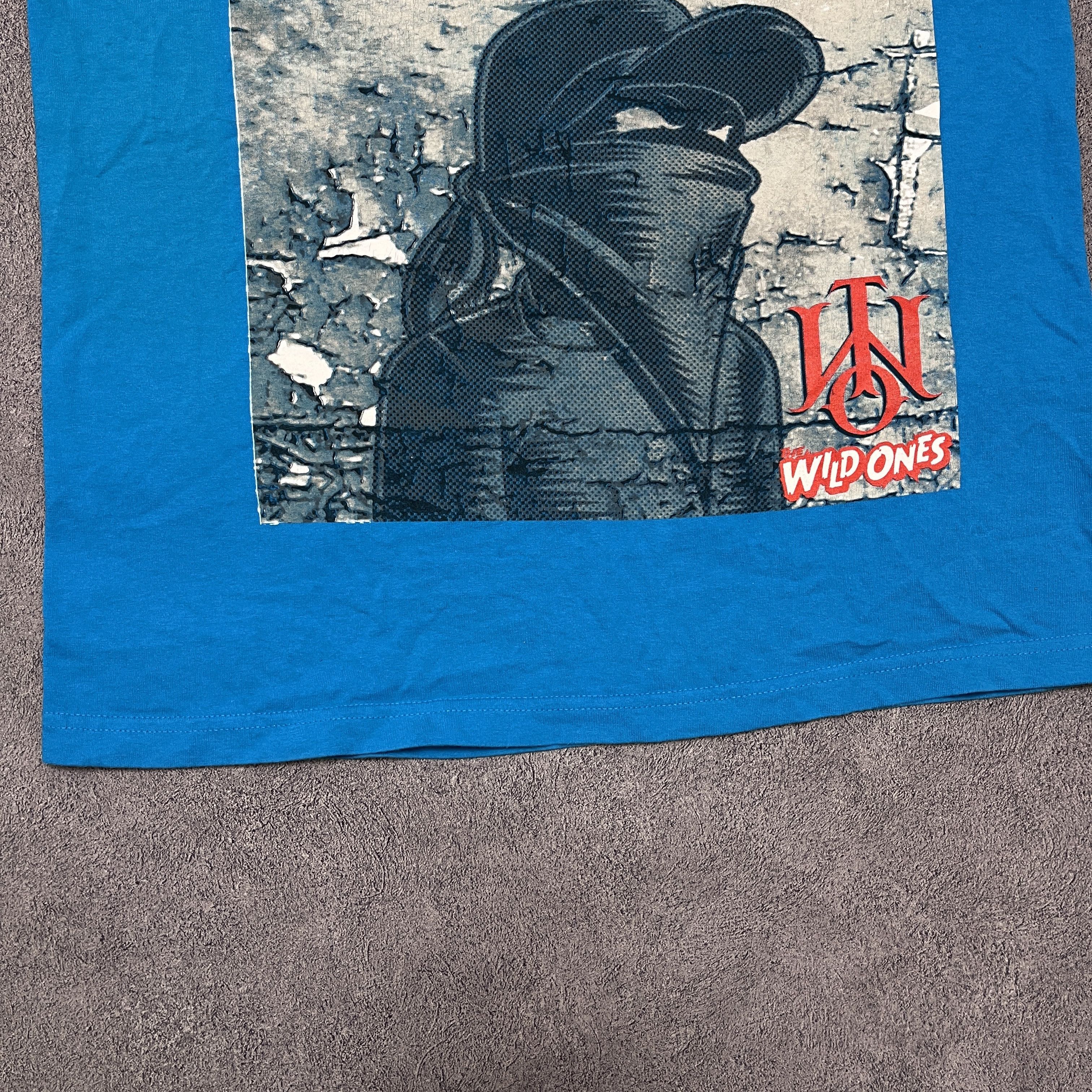 Famous Stars And Straps × Vintage The Wild Ones Shirt Made In Usa Skate Blink 182 Y 2 K Shirt Size US L / EU 52-54 / 3 - 12 Thumbnail