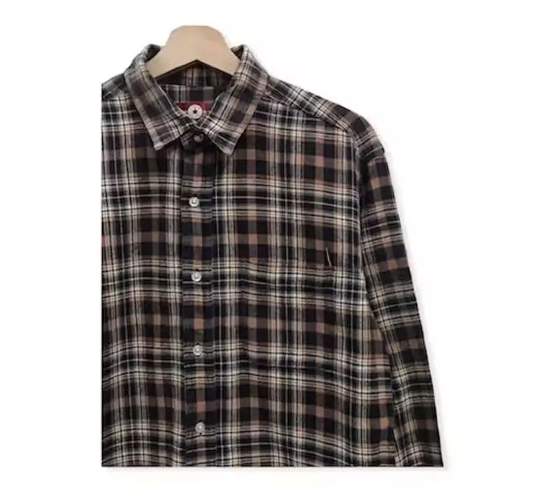 Converse Converse Plaid Tartan Flannel Shirt Size US L / EU 52-54 / 3 - 4 Thumbnail