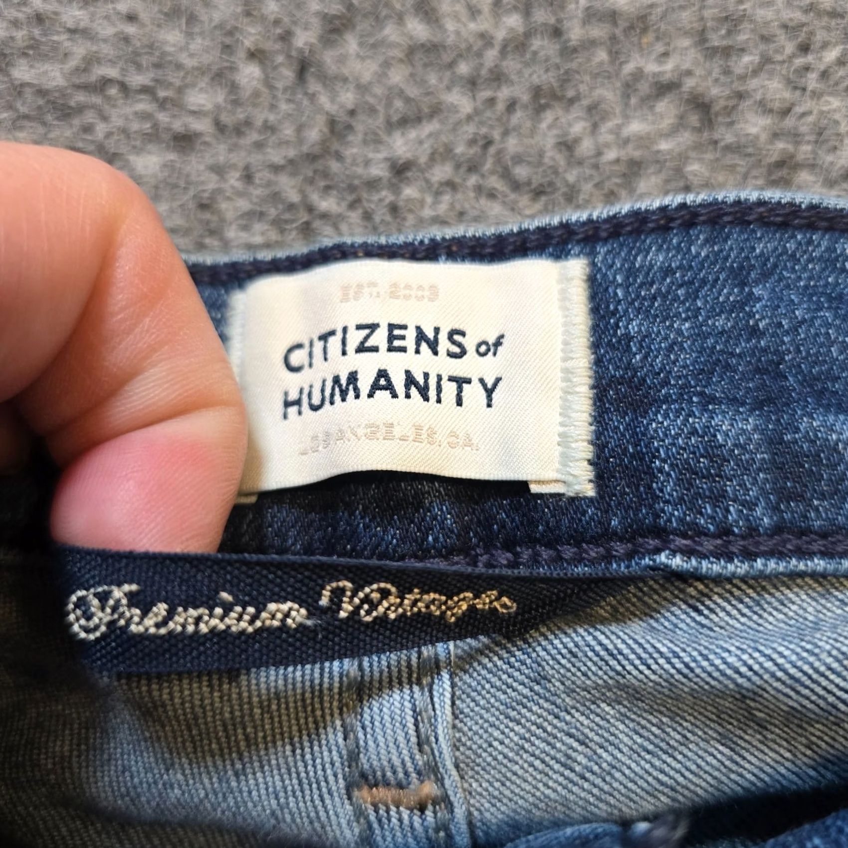 Citizens Of Humanity Citizens Of Humanity Jeans Womens Size 28 Blue Olivia Skinny Slim Stretch Casual Size 28" / US 6 / IT 42 - 4 Thumbnail