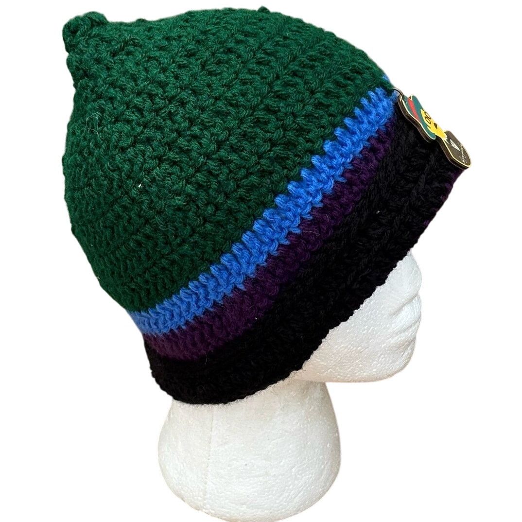 Other Green & Blue Beanie Size ONE SIZE - 2 Thumbnail