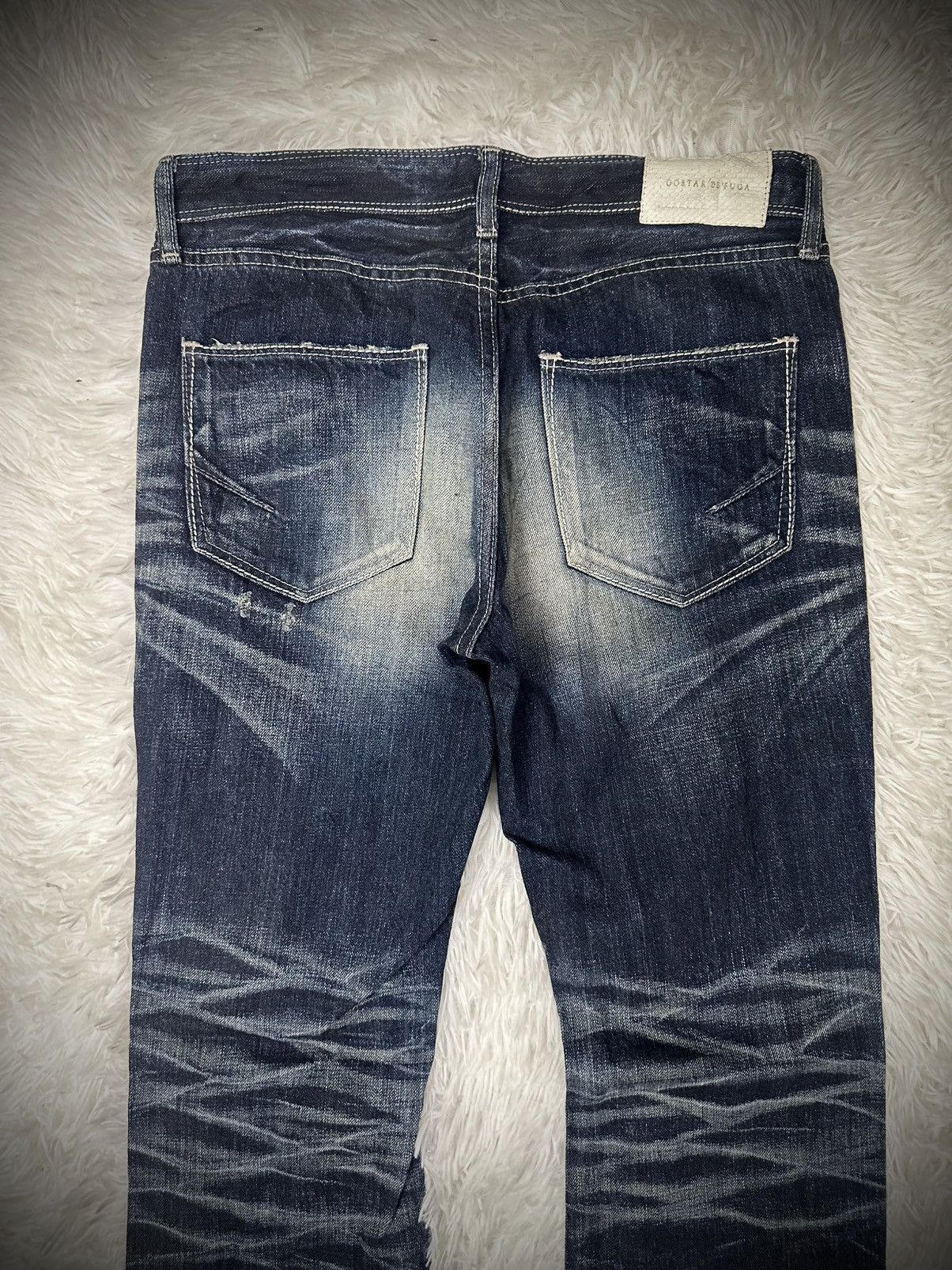 If Six Was Nine rare 2000s japanese brand gostar de fuga superflare jeans Size US 31 - 5 Thumbnail