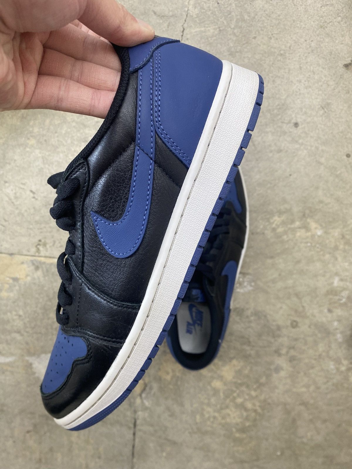 Jordan Brand Jordan 1 Low Mystic Navy Size US 10.5 / EU 43-44 - 9 Thumbnail
