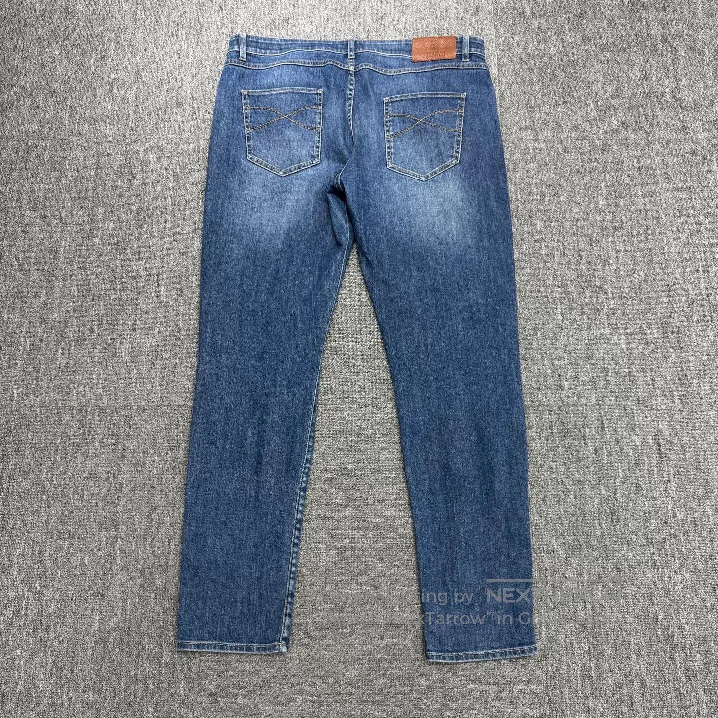 Brunello Cucinelli Brunello Cucinelli Distressed Jeans. Size US 40 / EU 56 - 7 Thumbnail