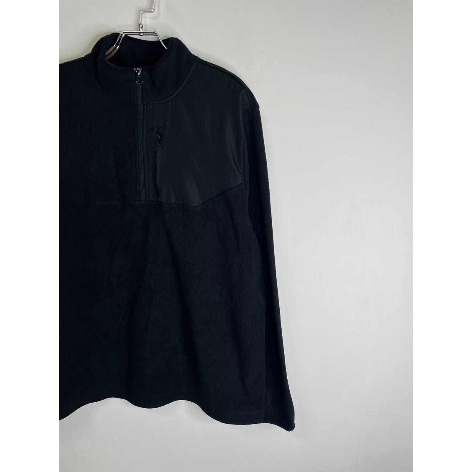 Starter Vintage Starter Fleece Pullover Black 1/4 Zip Jacket Size L Size US L / EU 52-54 / 3 - 5 Thumbnail