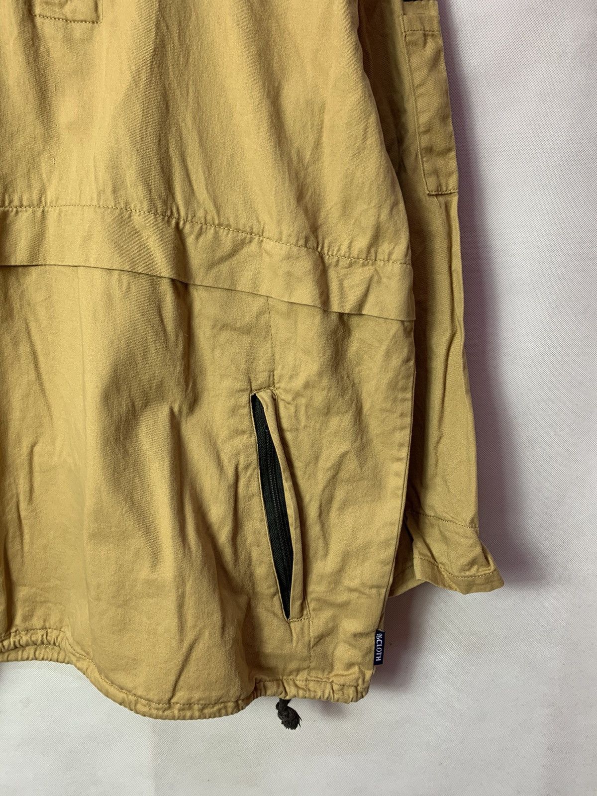 Japanese Brand Steals! 96 Cloth Halfzipper Cotton Hoodie Parka Size US L / EU 52-54 / 3 - 4 Thumbnail