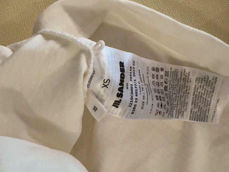 Jil Sander Jil Sander Heavy white short sleeved shirt Size XS / US 0-2 / IT 36-38 - 3 Thumbnail