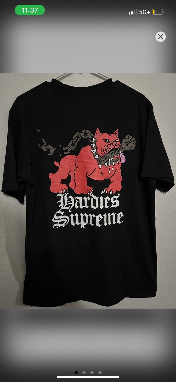 Hardies Hardware × Supreme Supreme X Hardies Dog Tee Size US M / EU 48-50 / 2 - 2 Thumbnail