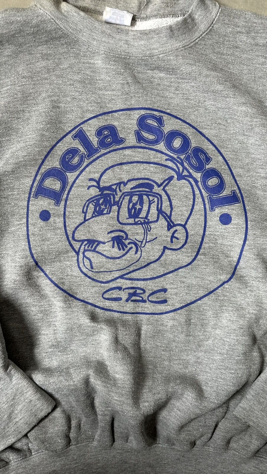 Vintage VINTAGE DELA SOSOL CBC JAPAN CHUKYO ANIME SWEATSHIRT Size US XL / EU 56 / 4 - 2 Thumbnail