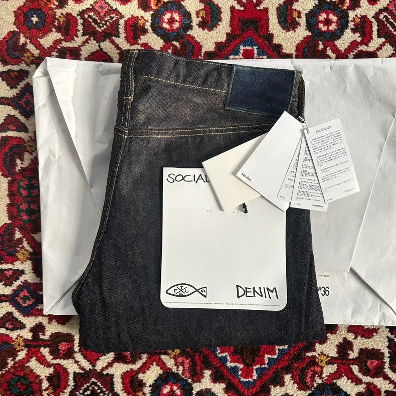 Visvim Visvim size W36L30 23aw 01.2M UD Mud Jeans 2504-Nextarrow Size US 36 / EU 52 - 1 Thumbnail