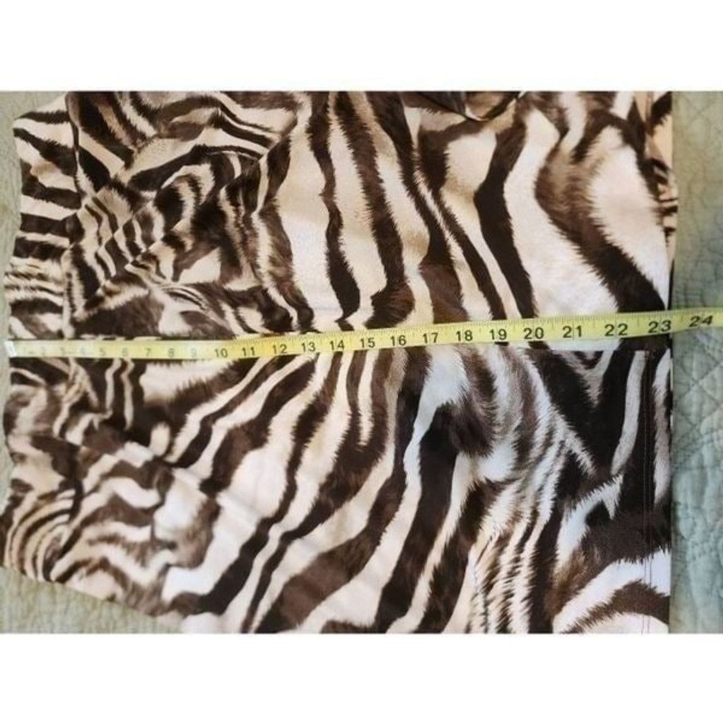 Chicos Chico's Animal Print Skirt Size 36" / US 14 / IT 50 - 6 Thumbnail